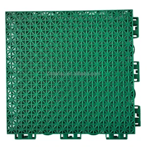 PP Interlocking Drainage Multifunctional Playground Floor Tiles