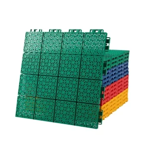 PP Interlocking Floor Anti-Slip Outdoor Basketball Pickle Ball Court Floor Tiles Sports