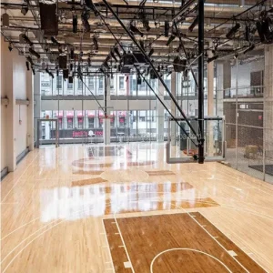 PP Interlocking Floor Tiles Basketball Court Flooring Customized Color Indoor