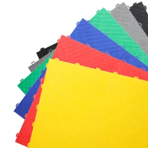 PP Interlocking Garage Floor Tiles for Forklift Warehouses and Workshops