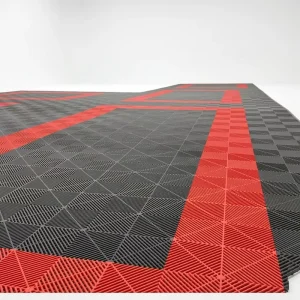 PP Interlocking Modular Garage Floor Tiles UV Resistant for Home Garages and Car Washes