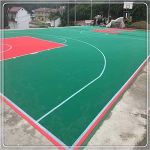 PP Interlocking Modular Sport Outdoor Flooring Tiles for Multi Sport Court
