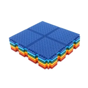 PP Interlocking Plastic Sports Flooring Tiles for Temporary Outdoor Tennis and Basketball Courts