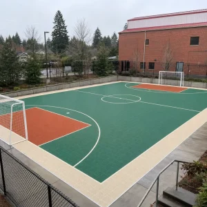 PP Interlocking Soccer Court Tiles for Five-a-Side Football Facility Renovation