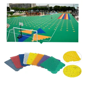 PP Interlocking Sport Court Tiles Basketball Court Modular Outdoor Flooring Anti-Slip
