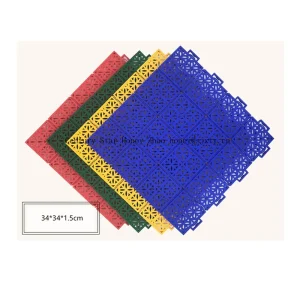 PP Interlocking Sports Court Floor for Outdoor Basketball Tennis Volleyball Futsal Pickleball Football Shuffle