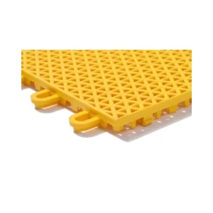 PP Interlocking Sports Floor Tiles for Outdoor Playground with Rubber-Based Court Mat
