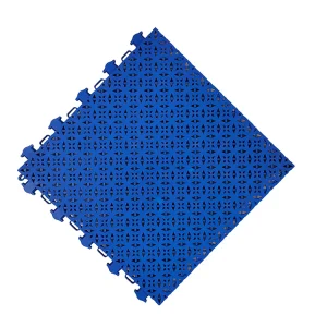 PP Interlocking Sports Flooring Tiles for Outdoor Tennis and Basketball Courts