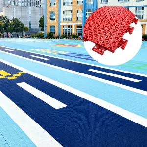 PP Interlocking Suspended Floor Tiles Eco-Friendly Durable Anti-Slip Waterproof Fire-Resistant Lightweight Indoor Sports