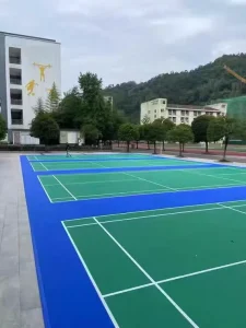 PP Interlocking Tiles for Multi-Sport Court Outdoor Indoor Flooring for Pickleball Basketball Gym and School Playground