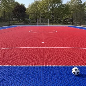 PP Modular Floor Tiles for Futsal Courts Recreation Centers Campuses and Activity Halls