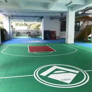 PP Modular Interlocking Roller Skating Rink Flooring Tiles for Outdoor Sports Court Renovation
