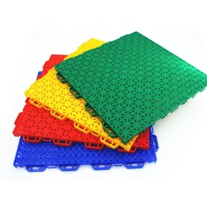 PP Multi-Purpose Modular Outdoor Sports Flooring Tiles for Basketball, Tennis, and Badminton Courts