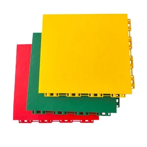 Basketball Court Plastic Flooring Customized Sports Court Lines and Logos