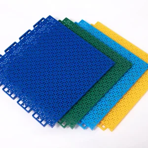 PP Outdoor Interlocking Sports Flooring Tiles for Basketball, Tennis, Football, and Hockey