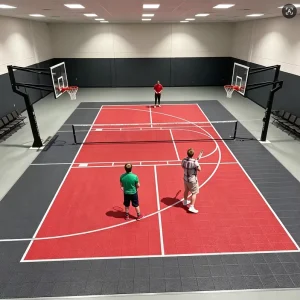 PP Pickleball Court Flooring Portable Indoor Pickleball Court Sports Club 30*60 Feet