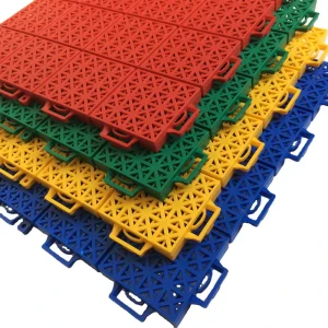 PP Plastic Anti-Slip Basketball Court Gym School Interlocking Removable Outdoor Vinyl Flooring Tiles