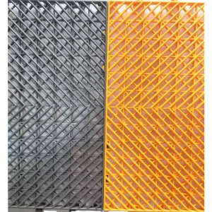 PP Plastic Floor Tiles Modular Interlocking Mats for Factory and Garage Flooring