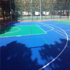 PP Plastic Squash Court Flooring Outdoor Indoor Basketball Gym Flooring Tiles