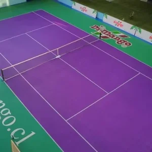 PP Portable Tennis Court Surface Flooring Carpet