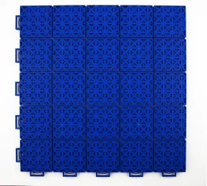 PP Soft Connection I Artificial Grass Interlocking Tiles for Outdoor Sports Courts