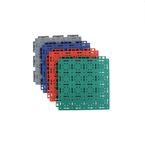 PP Suspended Multi-Sport Court Flooring Removable Interlocking Floor for Basketball