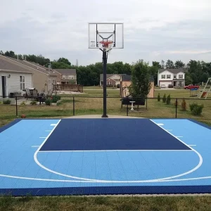 PP/TPE Basketball Court Suspended Flooring Tile Non-Slip