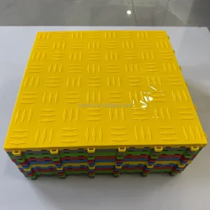 PP Waterproof Click-Lock Floor Tiles for Car Wash Applications