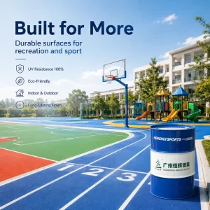 PU Binder Polyurethane Resin Glue for EPDM Rubber Tile Rubber Roll Rubber Mat Running Track