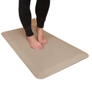 PU Handmade Washable Anti-Slip Ergonomic Long Anti-Fatigue Standing Kitchen Floor Mat