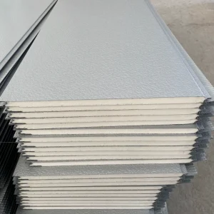 PU Insulation Outdoor Warehouse Bathroom Wall Aluminum Panel Acoustic Panel Polyurethane Sandwich Panel