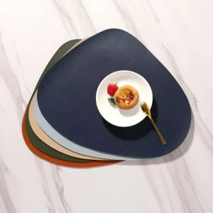 PU Leather Heat-Insulating Dining Table Placemat