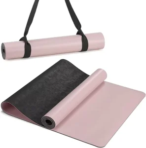 PU Rubber Yoga Mat Non-Slip Waterproof Exercise Mat for Pilates and Fitness