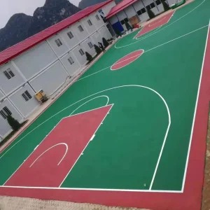 PU Silicon and Acrylic Sport Floor Basketball Court Tennis Court Sport Volleyball Court Surface