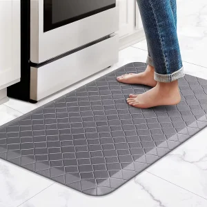 PVC Anti-Fatigue Non-Slip Kitchen Floor Mat, Modern Style