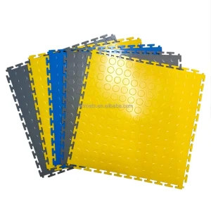 PVC Anti-Slip Interlocking Drainage Garage Floor Tiles