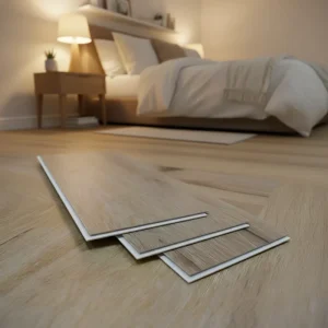 PVC Click Lock Water Resistant Vinyl Plank Luxury Vinyl Flooring Party Decorations with Modern European Design