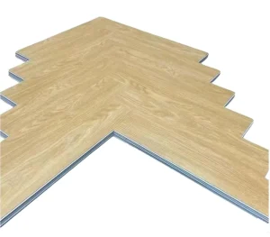 PVC Click SPC Flooring 5mm Waterproof Anti-Slip Wear-Resistant Modern Herringbone Indoor Flooring