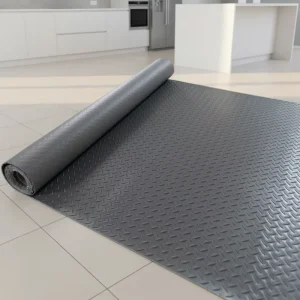 PVC Floor Mat Waterproof Eco-Friendly Anti-Slip Wear Resistant Anti-Scratch Fireproof Garage Indoor Use Roll