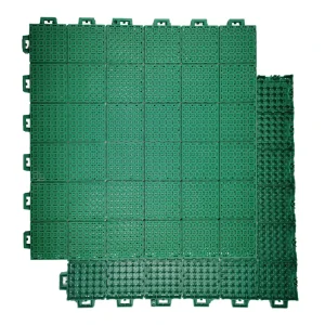 PVC Floor Tiles Indoor Outdoor Sport Court Interlocking 50x50x1.6cm for Basketball Court