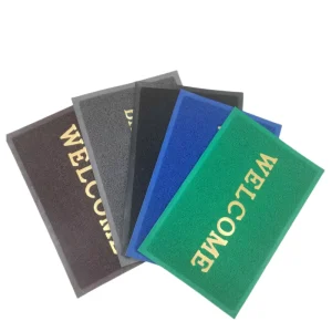 PVC Foam-Backed Coil Non-Slip Entryway Door Mat
