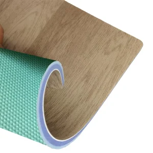 PVC Futstal Indoor Sport Court Floor Waterproof Laminated Plastic Wooden Vinyl Flooring