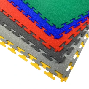 PVC Garage Floor Tiles Removable Parking Interlocking Flooring Tiles