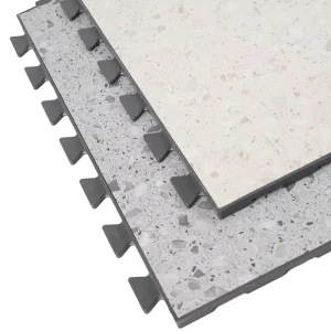 PVC Glue-Free Interlocking Floor Tiles for Warehouses, Garages, Schools, Offices, Hospitals and Kitchens