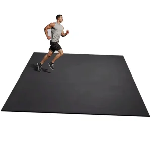PVC High-Density Non-Slip Large Exercise Mat for Home Gym Flooring