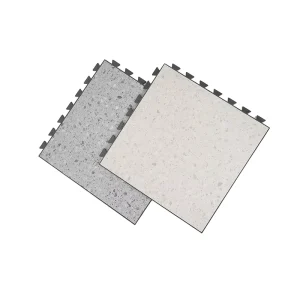 PVC Interlocking Floor Tile, Shock-Resistant, Non-Slip, Easy-Install, Waterproof, Warehouse Use