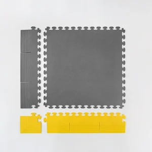 PVC Interlocking Floor Waterproof Wear-resistant Anti-slip Customized Bottom Pad Suitable for Garages Easy to Install