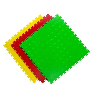 PVC Interlocking Garage Floor Tiles for Forklift Warehouses and Workshops