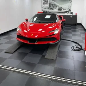 PVC Interlocking Garage Plastic Floor Tile for Warehouse Factory Anti-Slip Floor Mat