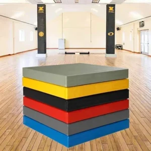 PVC Leather Jiu-Jitsu BJJ Judo Aikido Grappling Mats 1m-2m PU Sponge Anti-Slip Rubber Backing